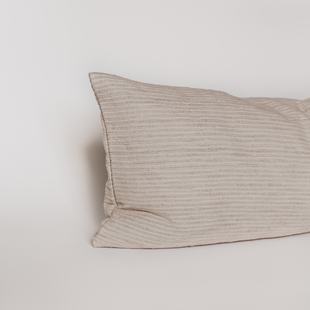 Isla Handwoven Pillow Lumbar - Desert Sand