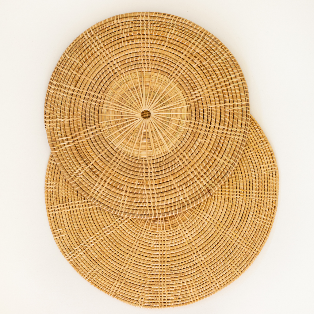 rattan handwoven placemats