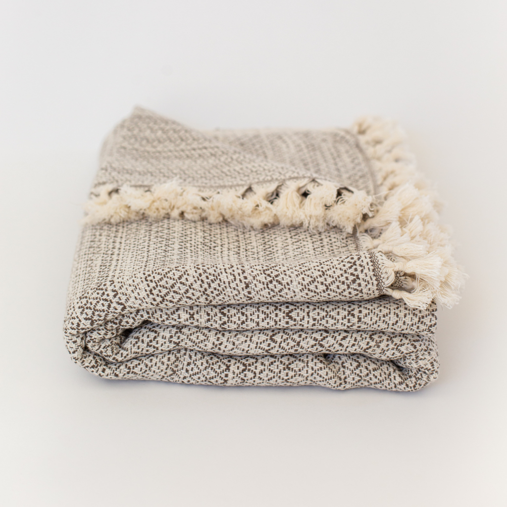 Artisan handmade cotton throw collective humanity
